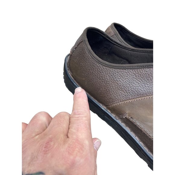 Keen Cush Mens Brown leather casual walk shoes sneakers sz 15 SKU 9605 - Picture 15 of 16